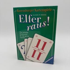 Ravensburger Eleven Out! Card Game Board Game Family Game NIB